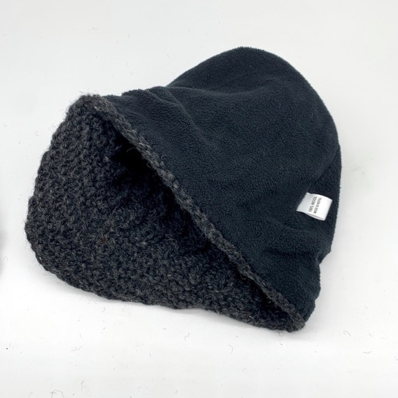 Women’s Winter Brim Hat Newsboy Cap Charcoal Gray Color - Picture 4 of 7